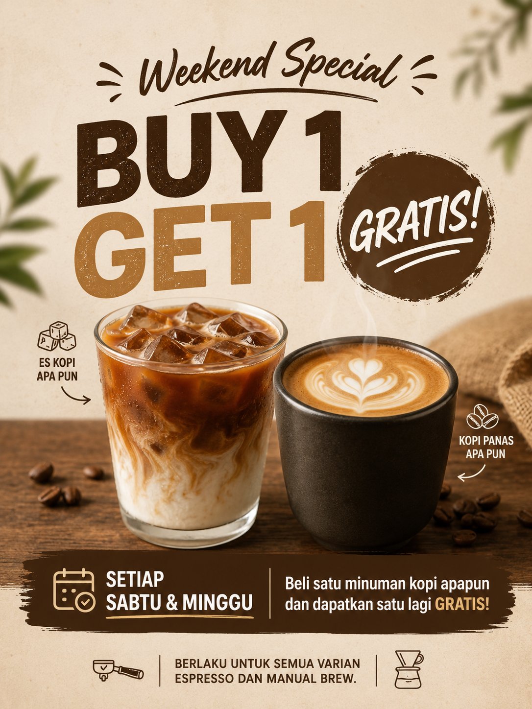 Weekend Special Buy 1 Get 1